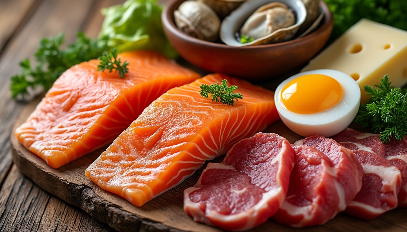 Vitamine B12 dans quels aliments : forme et format